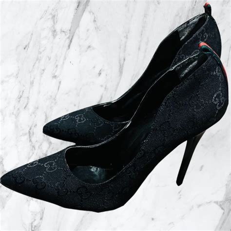 gucci red bottoms heels|Gucci Heels for Women .